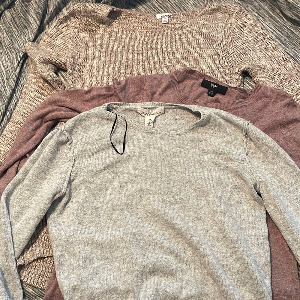 3 sweater bundle!
